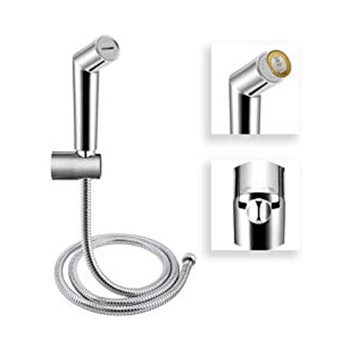 ALTON SHR20175 ABS, Non-Electric Toilet Bidet with Dual Nozzles for Male &  Female, White, Polished Finish, Plastic